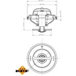 NRF Thermostat 725215 NRF Thermostat 725215