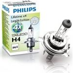 12342LLECOC1 PHILIPS H4 Halogenlampe LongLife EcoVision 12 V 60/55 W P43t-38, 1 Stück - 12342LLECOC1 - l 12342LLECOC1 PHILIPS H4 Halogenlampe LongLife EcoVision 12 V 60/55 W P43t-38, 1 Stück - 12342LLECOC1 - l