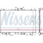 Nissens Wasserkühler PKW 628031 Nissens Wasserkühler PKW 628031