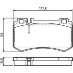 0 986 494 356 Bosch Bremsbelagsatz 0 986 494 356 0 986 494 356 Bosch Bremsbelagsatz 0 986 494 356