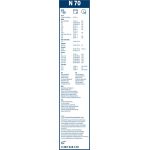 Bosch Wischerblatt N70 3397018170 Bosch Wischerblatt N70 3397018170