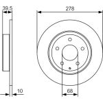 Bremsscheibe 0 986 479 C22 Bremsscheibe 0 986 479 C22