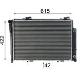 MAHLE Kühler, Motorkühlung CR 248 000S
