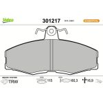 Valeo Bremsbelagsatz 301217
