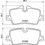 BREMBO Bremsklötze HA P 06 113 BREMBO Bremsklötze HA P 06 113