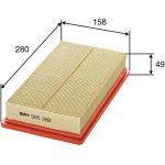 Valeo Luftfilter 585280