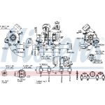 NISSENS Turbolader 93099 NISSENS Turbolader 93099