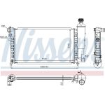 Nissens Wasserkühler PKW 63745A Nissens Wasserkühler PKW 63745A