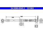 ATE Bremsschlauch 24.5290-0545.3 ATE Bremsschlauch 24.5290-0545.3