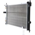 MAHLE Motorkühler / Wasserkühler CR 1493 000S, Schaltgetriebe, ohne Klimaanlage, Netz 535 x 367 x 23 mm – u. a. für Opel Astra F Caravan (T92), Opel Astra F CC (T92), Opel Astra F Stufenheck (T92) – OE Nummer 1300111 - l MAHLE Motorkühler / Wasserkühler CR 1493 000S, Schaltgetriebe, ohne Klimaanlage, Netz 535 x 367 x 23 mm – u. a. für Opel Astra F Caravan (T92), Opel Astra F CC (T92), Opel Astra F Stufenheck (T92) – OE Nummer 1300111 - l