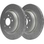 ATE Bremsscheibe Mercedes-Benz Hinterachse W166 2.1-3.0 4-Matic 11 24.0122-0287.1 ATE Bremsscheibe Mercedes-Benz Hinterachse W166 2.1-3.0 4-Matic 11 24.0122-0287.1