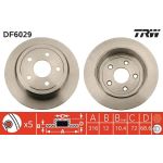 99 482 004 Bremsscheibe HA DF6029