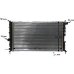 MAHLE Kühler, Motorkühlung CR 562 000S MAHLE Kühler, Motorkühlung CR 562 000S