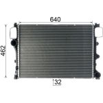 MAHLE Kühler, Motorkühlung CR 860 000P MAHLE Kühler, Motorkühlung CR 860 000P