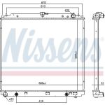 Wasserkühler PKW 69485 Wasserkühler PKW 69485