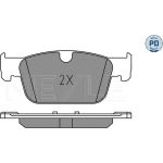 Bremsbelagsatz, Scheibenbremse 025 220 9817/PD