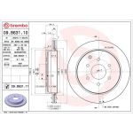 85 482 053 Bremsscheibe HA 09.B631.11 85 482 053 Bremsscheibe HA 09.B631.11
