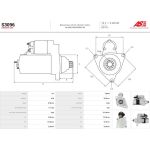S3096 AS-PL Anlasser (Starter) S3096
