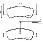 BREMBO Bremsklötze HA P 61 125 BREMBO Bremsklötze HA P 61 125
