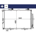 MAHLE Kühler, Motorkühlung CR 318 000S MAHLE Kühler, Motorkühlung CR 318 000S
