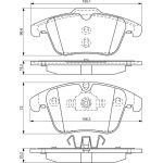 Bosch Bremsbelagsatz 0 986 494 342 Bosch Bremsbelagsatz 0 986 494 342