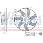 Nissens Kühlerlüfter PKW 85749 Nissens Kühlerlüfter PKW 85749
