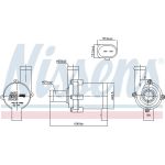 Nissens Zusatzwasserpumpe 831068