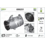 VALEO Kompressor 699251 VALEO Kompressor 699251
