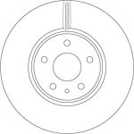 51 481 080 Bremsscheibe VA DF6811 51 481 080 Bremsscheibe VA DF6811