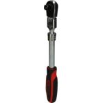KS TOOLS Kniehebel-Teleskopknarre 1/2 CHROMEplus, 72 Zähne 914.1220