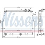 Nissens Wasserkühler PKW 66646 Nissens Wasserkühler PKW 66646