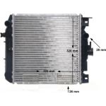 MAHLE Kühler, Motorkühlung CR 651 000S MAHLE Kühler, Motorkühlung CR 651 000S