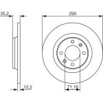 Bosch Bremsscheibe 0 986 479 118 Bosch Bremsscheibe 0 986 479 118