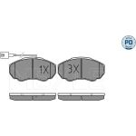 Bremsbelagsatz Fiat P. Ducato 02- 10/14 Mit Sensor 025 239 1719/PD Bremsbelagsatz Fiat P. Ducato 02- 10/14 Mit Sensor 025 239 1719/PD