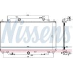 Nissens Wasserkühler PKW 68555 Nissens Wasserkühler PKW 68555
