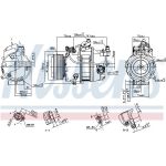 Nissens Klimakompressor PKW 890303 Nissens Klimakompressor PKW 890303