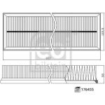 febi Luftfilter 176455 febi Luftfilter 176455