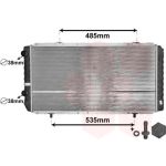 Van Wezel Motorkühler 40002268 Van Wezel Motorkühler 40002268