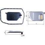 MAHLE Hydraulikfilter, Automatikgetriebe HX 239D MAHLE Hydraulikfilter, Automatikgetriebe HX 239D