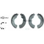 Bremsbacken Nissan Almera 00 91064400 Bremsbacken Nissan Almera 00 91064400