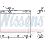 Nissens Wasserkühler PKW 646868 Nissens Wasserkühler PKW 646868
