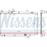 Nissens Wasserkühler PKW 64655A Nissens Wasserkühler PKW 64655A
