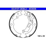 03.0137-3036.2 ATE Bremsbacken 03.0137-3036.2 03.0137-3036.2 ATE Bremsbacken 03.0137-3036.2