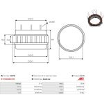 Ständer, Generator AS0030 Ständer, Generator AS0030