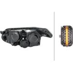 1EG 009 767-021 Scheinwerfer R H7/H1 +MOT BLI GELB HELLA PQ