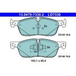 ATE Bremsbelagsatz 13.0470-7330.2 ATE Bremsbelagsatz 13.0470-7330.2
