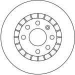 DF1624 TRW Bremsscheibe DF1624 DF1624 TRW Bremsscheibe DF1624