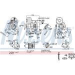 NISSENS Turbolader 93447