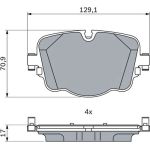 Bremsbelag 0 986 424 948