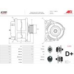 A1001 AS-PL Lichtmaschine (Generator) A1001